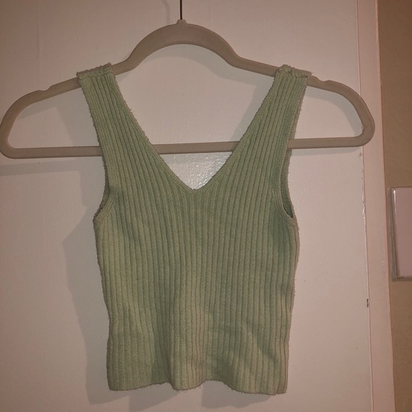 PacSun Tops - Mint tank top - fitted & cropped